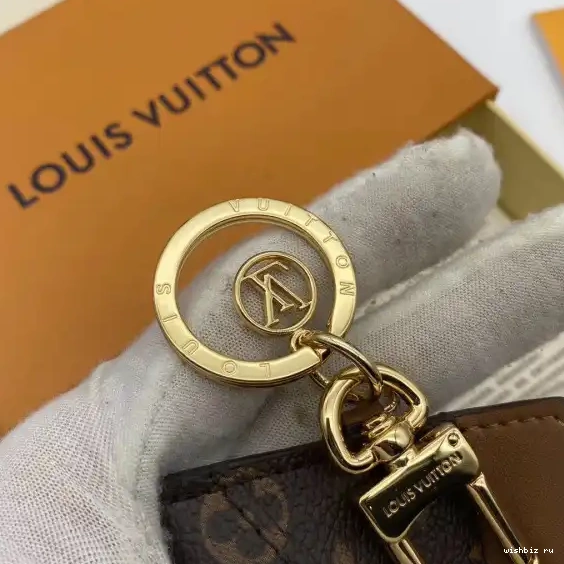 WIS KEY POUCH LOUIS CHARM VUITTON HOLDER AND KIRIGAMI BAG 0523